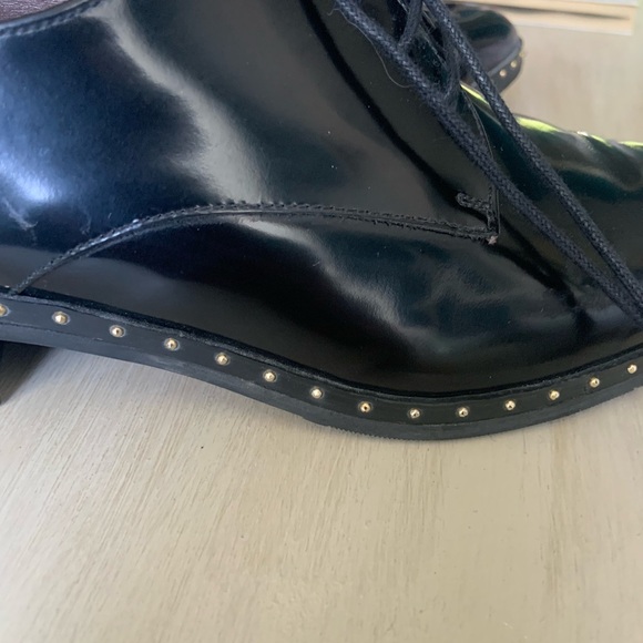 Pertini Black Patent Leather Lace-Up Shoes – EU 38 / US 7–7.5 - Picture 6 of 10